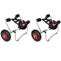 Kayak Trolleys 2 pcs Aluminum