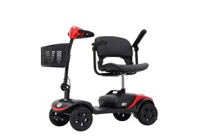 Compact Mobility Scooter--Frosted Red