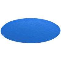 Round Pool Cover 192 inch PE Blue