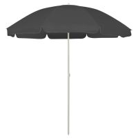 Beach Umbrella Anthracite 94.5"