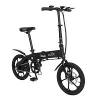 U.S. Standard 36V 5A.h Mobility Electric Bike 25-Speed Foldable Black A1F  YJ
