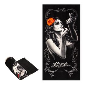 Beach Towel - Bonita - Oversized 60" x 30" - For Pool, Bath, Yoga, Gym, Travel, Camping, Beach Cart & Beach Chairs
