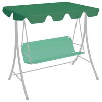 Replacement Canopy for Garden Swing Green 89"x73.2" 270 g/m2