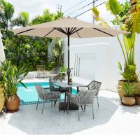 9 Ft Aluminum Patio Umbrella