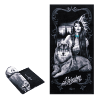 Beach Towel - Harmony - Oversized 58" x 28" - For Pool, Bath, Yoga, Gym, Travel, Camping, Beach Cart & Beach Chairs