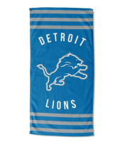 Lions OFFICIAL "Stripe" Beach Towel