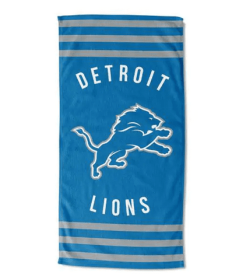 Lions OFFICIAL "Stripe" Beach Towel