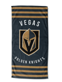 Golden Knights OFFICIAL "Stripe" Beach Towel