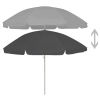 Beach Umbrella Anthracite 94.5"