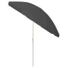 Beach Umbrella Anthracite 94.5"