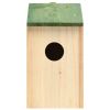 Bird Houses 10 pcs Solid Firwood 4.7"x4.7"x8.7"