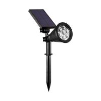 Solar Lawn Light LED Outdoor Waterproof Wall Light RGB Garden Light (style: 7 lights white light)