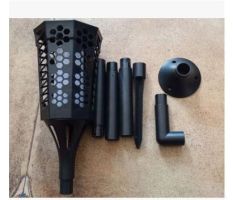 LED Waterproof Solar Torch Light Lamp Outdoor Landscape Decoration Garden Lawn Light (Color: Pictured)