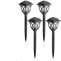 Plastic lawn lamp (Color: Warm white)