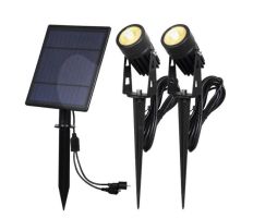 Intelligent LED solar ground light (Color: Warm light)