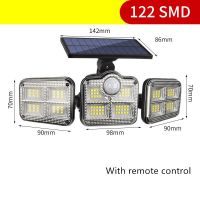 Solar Lamp Waterproof Separate Sensor Wall Lamp (style: D)