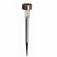 Factory wholesale stainless steel solar light lawn lamp LED garden light tube lamp foreign trade cross border explosion (style: 10PCS)