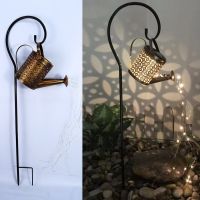 Solar Gieter Lamp Tuin Art Licht Holle Smeedijzeren Tuin Decoratie Ster Douche Led Lamp Yard Romantische Decoraties XH (style: 01style)
