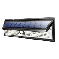 Solar Light 118 LED PIR Motion Sensor Outdoor Light (Light Color: Cold White)
