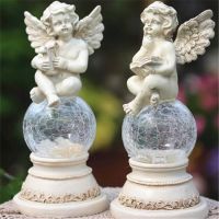 Garden balcony angel solar light (style: B set)