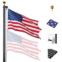 25ft Sectional Al Flag Pole (Warehouse: LA01)