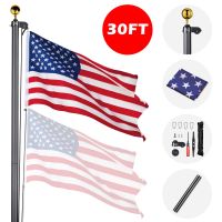 30ft Sectional Al Flag Pole (Warehouse: LA01)
