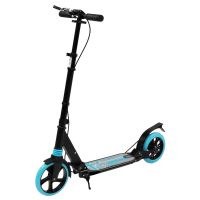 Scooter For Adult&Teens, 3 Height Adjustable Easy Folding Double Shock Absorber RT (Color: Turquoise)